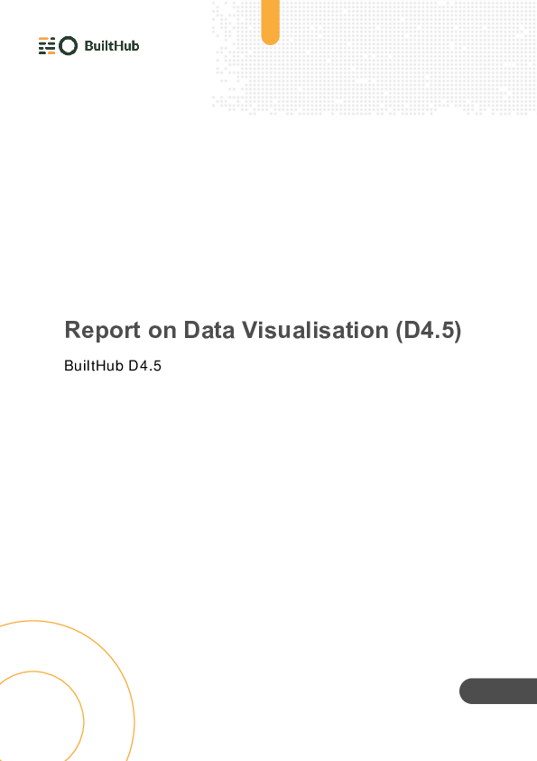 Report on Data Visualisation (Deliverable 4.5)