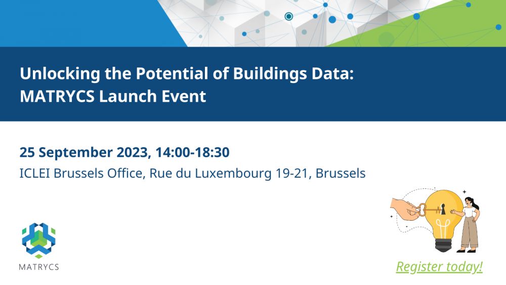Unlocking the Potential of Buildings Data: MATRYCS Toolbox Launch Event