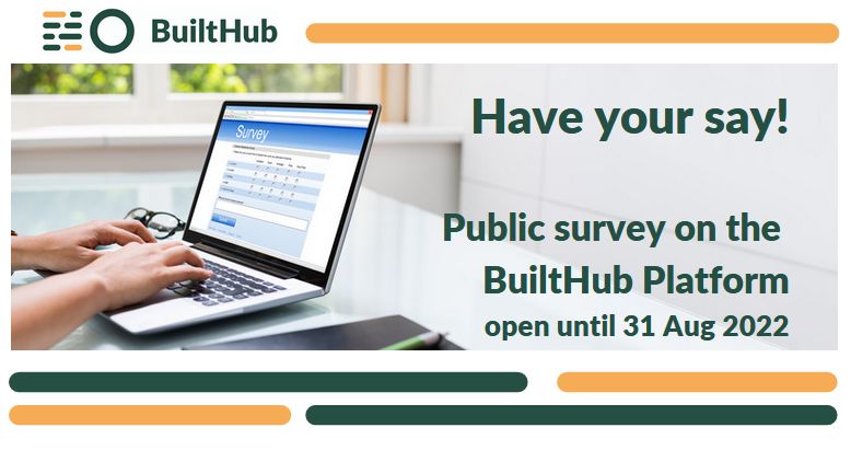 Public survey open: Help us design the BuiltHub platform!